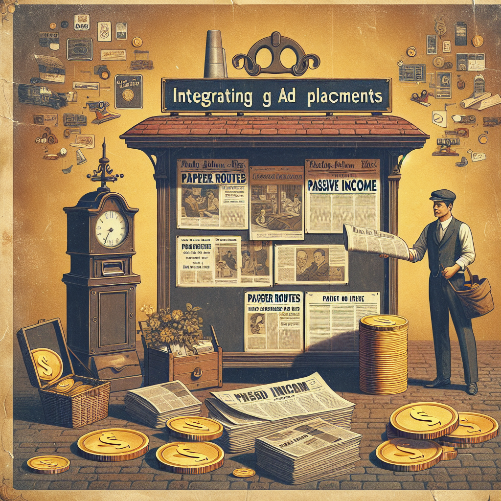 Integrating Ad Placements for Passive Income: Strategies for News Sites