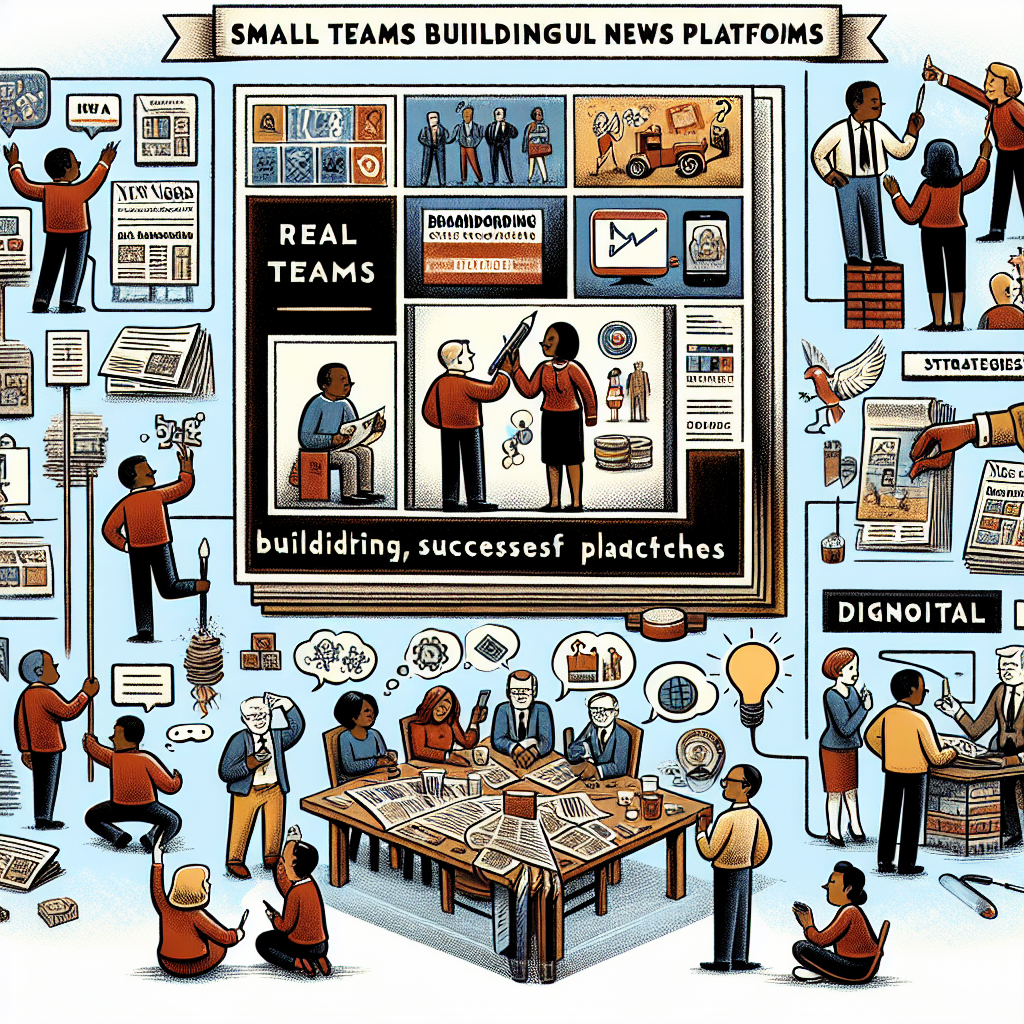 How Small Teams Are Building Successful News Platforms: Strategies, Challenges, and Real Success Stories