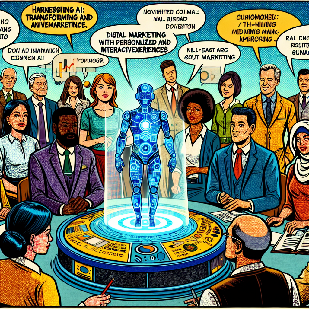 Harnessing AI: Transforming Digital Marketing with Personalized and Interactive Experiences