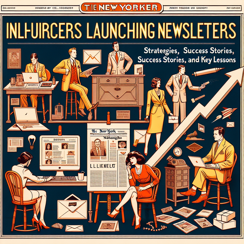 Case Studies of Influencers Launching Premium Newsletters: Strategies, Success Stories, and Key Lessons