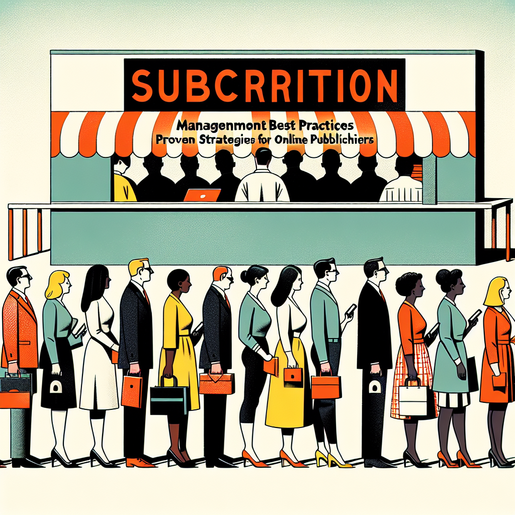 Subscription Management Best Practices: Proven Strategies for Online Publishers