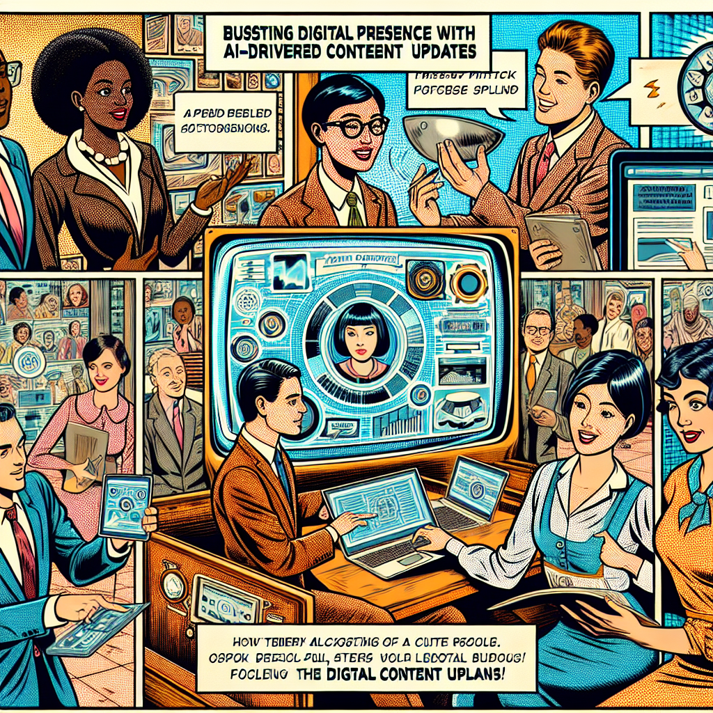 Boosting Digital Presence with AI-Driven Content Updates