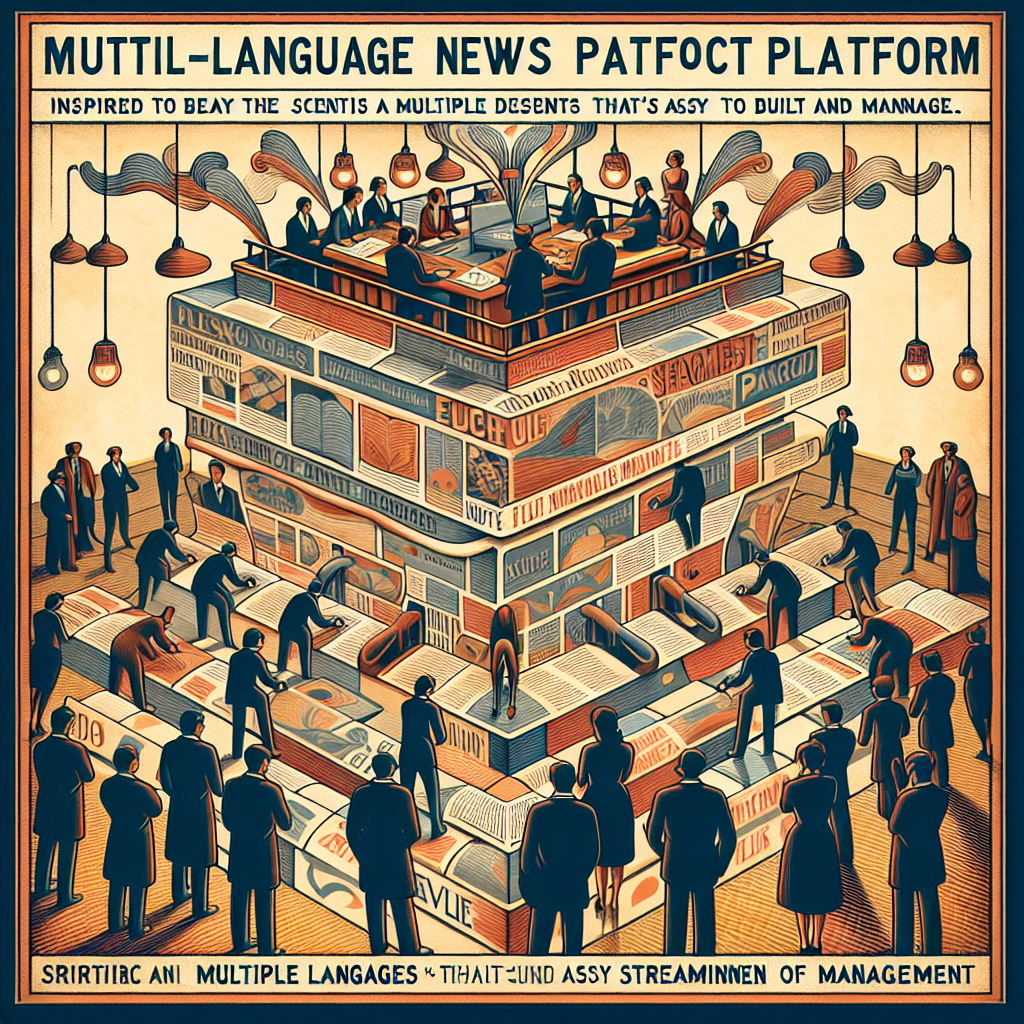 How to Build and Manage a Multi-Language News Platform with Ease
