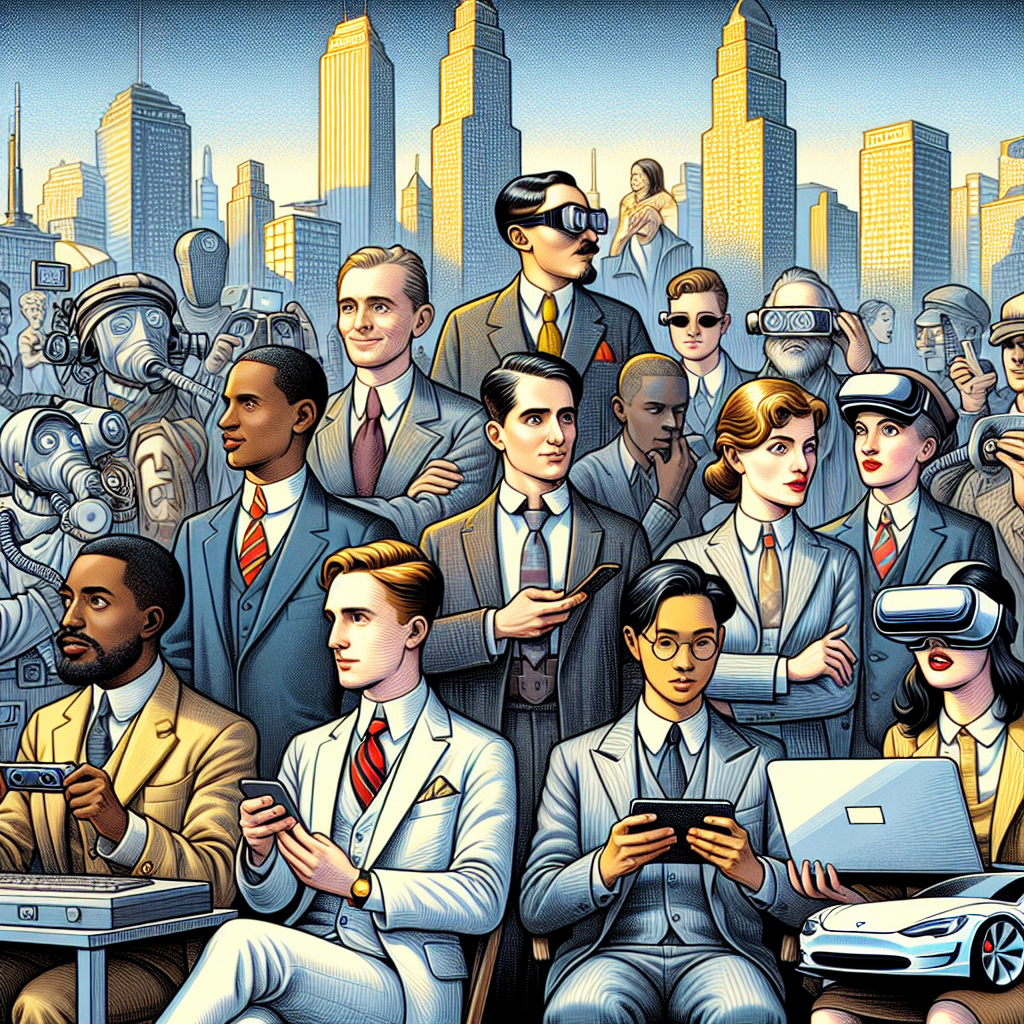 AI Boom Propels 'Magnificent Seven' Tech Giants as Tesla Lags Behind